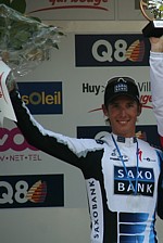 Andy Schleck Zweiter der Flèche Wallonne 2009